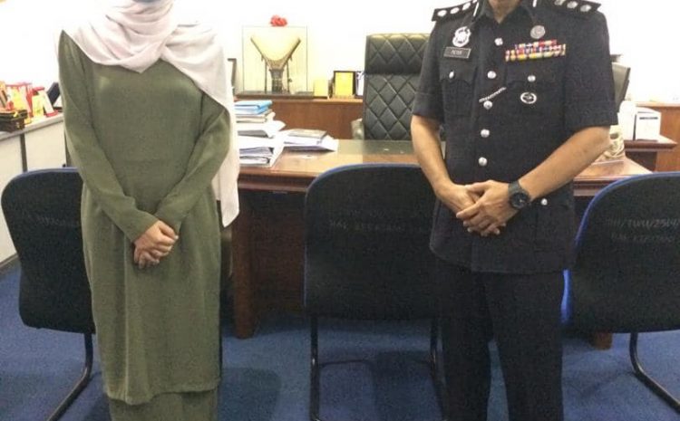  Perbincangan ringkas kes-kes jenayah bersama OCPD Tawau, Tuan Peter