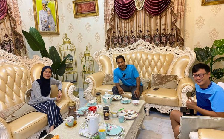  Minum petang bersama Dr Azman dan Dr Isthephan, Perkembangan Situasi di Hospital Besar Tawau