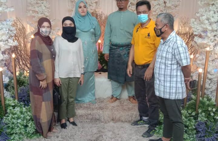  Menghadiri jemputan majlis kahwin di Kg Sungai Imam