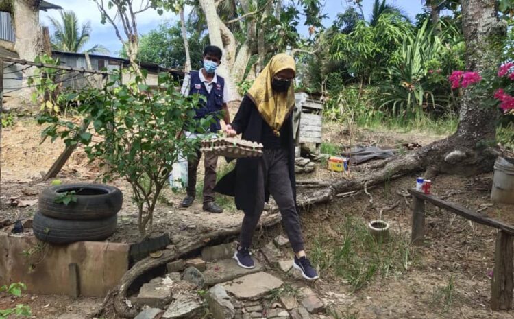  Melawat Pakcik Ansari Dengan Menyumbangkan Zink