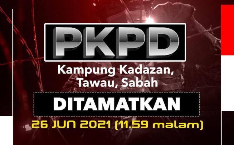  PKPD Kampung Kadazan Ditamatkan, Terima Kasih #frontlinersonduty