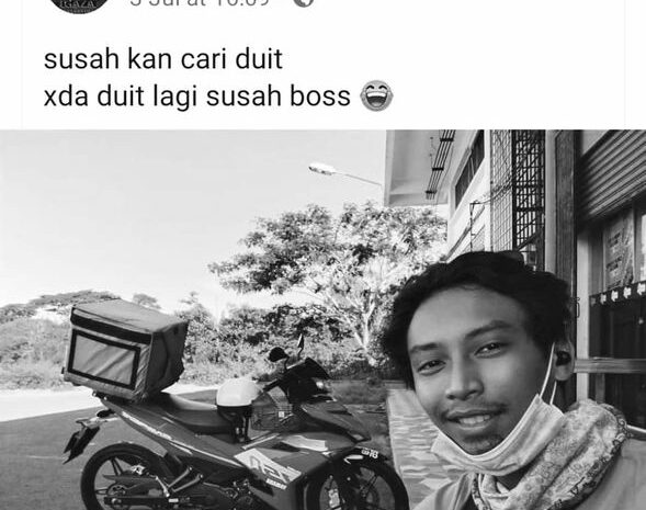  Penghantar Makanan Food Panda Mohd Ramdhan Shah Abas Maut Kemalangan