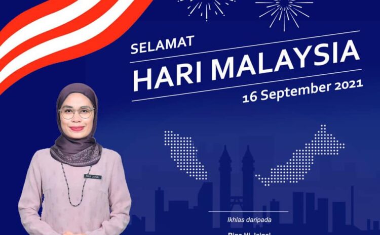  Selamat Hari Malaysia, 16 September 2021