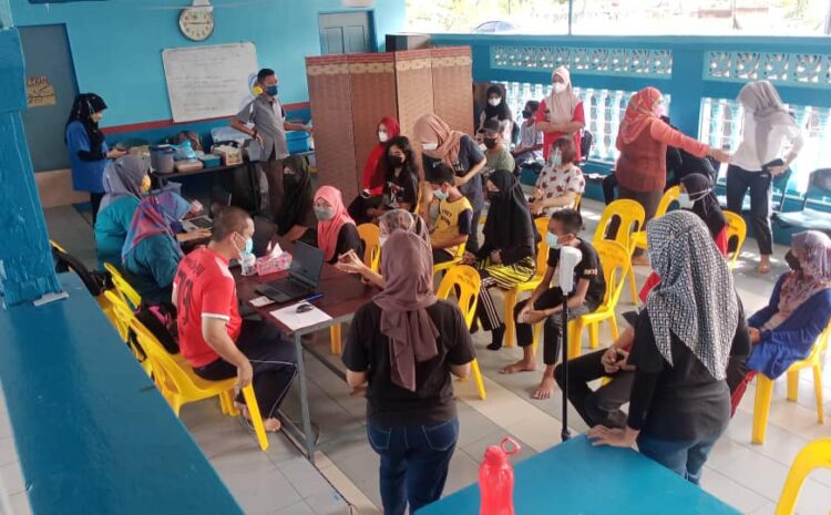  Program Outreach Vaksinasi di Surau Nurul Huda, Kg Airport Lama