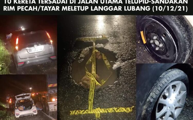  Jerangkap samar Jalan Raya di Sabah