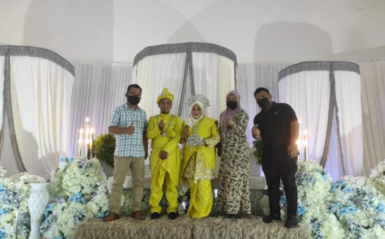  Team Pejabat ADUN Kukusan Menghadiri Jemputan Majlis Perkahwinan