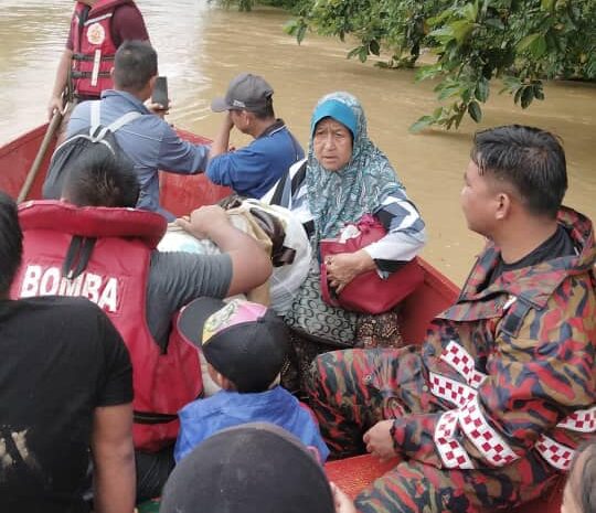  Sabah Menjadi Negeri Keempat Tertinggi Mangsa Banjir