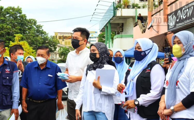  Berjalan Sekitar Bandar Tawau Bersama ADUN Sri Tanjong