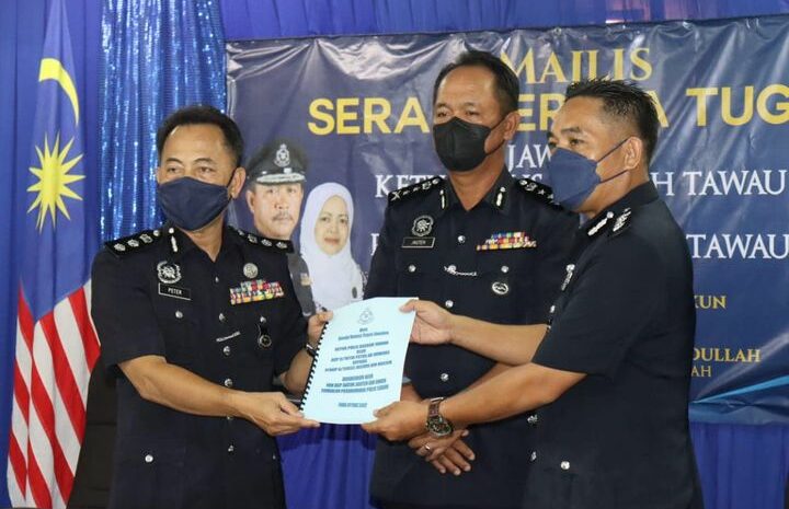  ACP Jasmin Hussin Menjadi Ketua Polis Daerah Tawau Yang Baru