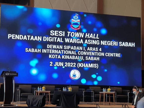  Pendataan Digital Warga Asing Negeri Sabah (GRS) vs PSS (WARISAN)