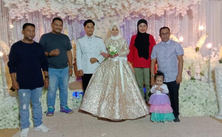  Selamat Pengantin Baru, Noraziela Masse dan Saprianshah Syahranie