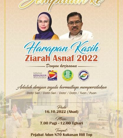  Harapan Kasih Ziarah Asnaf