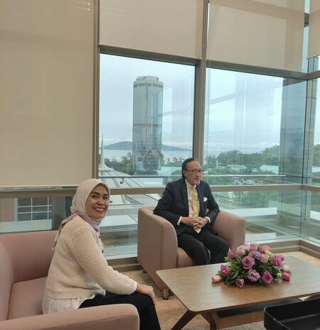  Kunjungan daripada Menteri Kewangan Sabah II Datuk Seri Panglima Masidi Manjun