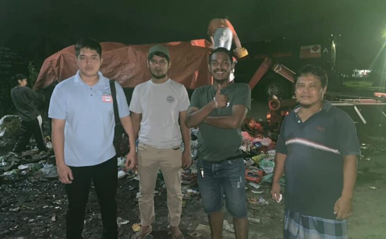  Aduan Mengenai Limpahan Sampah di Kampung Sentosa Blok 4
