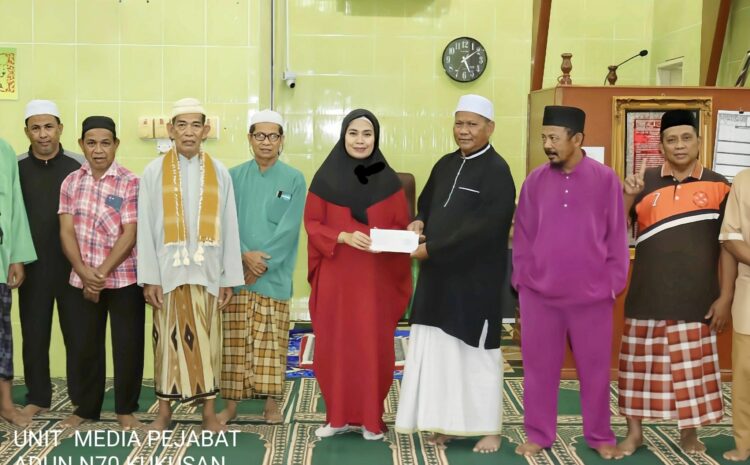  Kerajaan Negeri Sumbang RM50,000 Kepada Masjid Al-Falah Kg Pasir Putih Baru