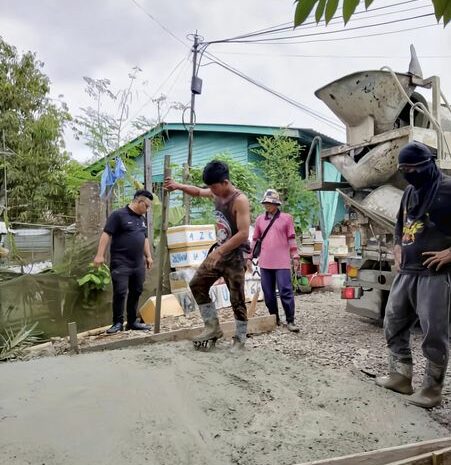  Pembinaan Jambatan Konkrit di Kampung Pisang