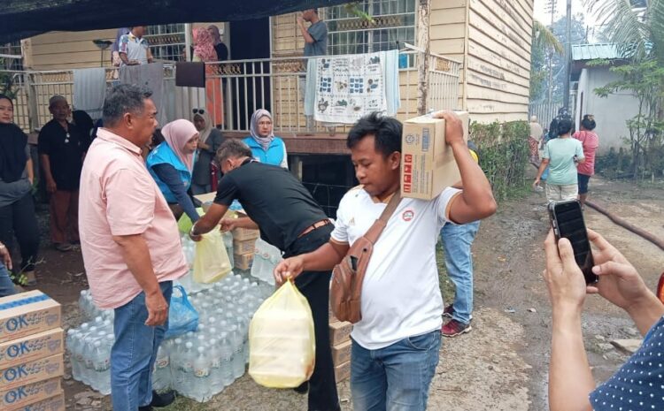 Parti Harapan Rakyat Sabah Menghulurkan Bantuan Kepada Mangsa Kebakaran Kg Jawa Tawau, Jalan Guru