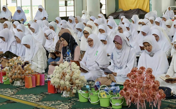 Majlis Khatam Al-Quran Anjuran Usia Tawau Di Masjid Raya