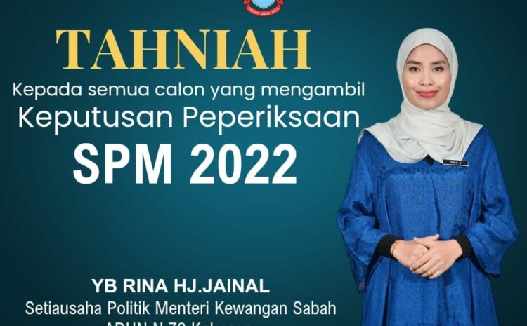  Tahniah Calon SPM 2022