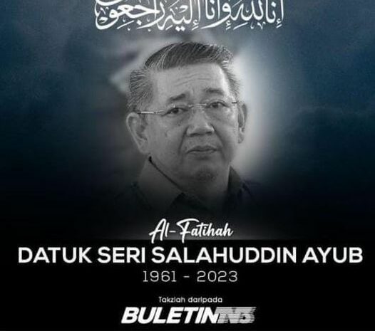  Al-Fatihah Datuk Seri Salahuddin Ayub