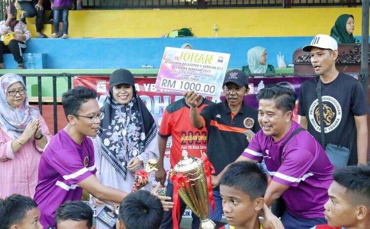  Kejohanan Bola Sepak 9 Sebelah U12 Terbuka Kukusan – Piala YB Rina Jainal