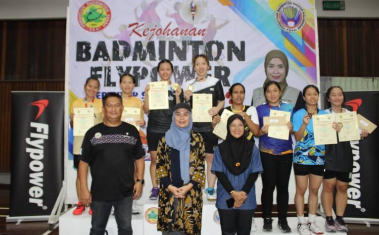  Bingkisan Dari Kejohanan Badminton Flypower Tertutup Sabah 2023 Di Dewan SRJK Yuk Chin Tawau