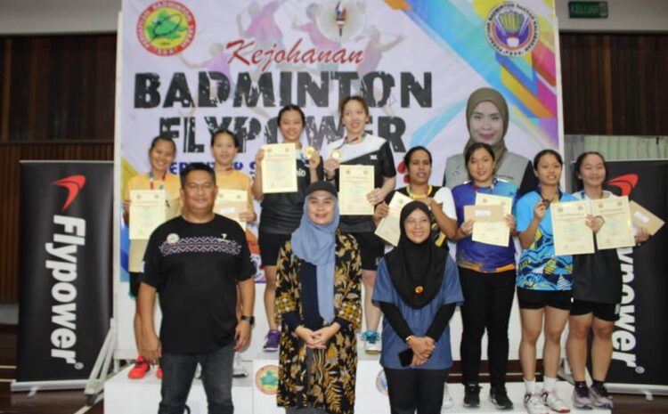 Bingkisan Dari Kejohanan Badminton Flypower Tertutup Sabah 2023 Di Dewan SRJK Yuk Chin Tawau