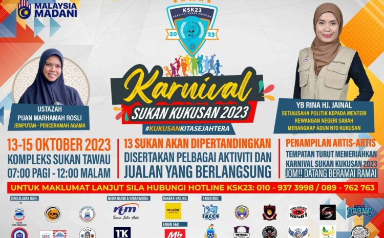  Karnival Sukan Kukusan KSK 2023