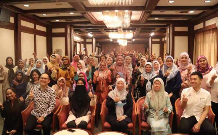  Program Permerkasaan Wanita Melalui Pembangunan Diri Anjuran Institut Kajian Pembangunan (Sabah) Bersama Pejabat ADUN N70 Kukusan