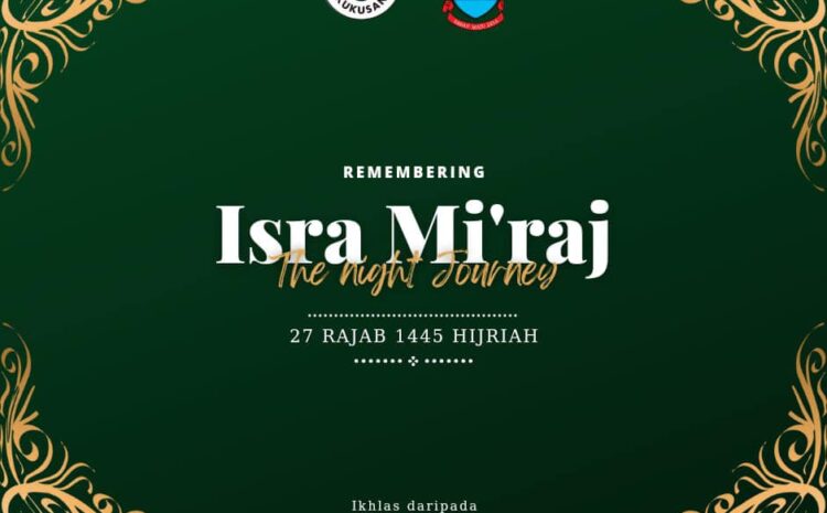  Salam Isra Mi’raj