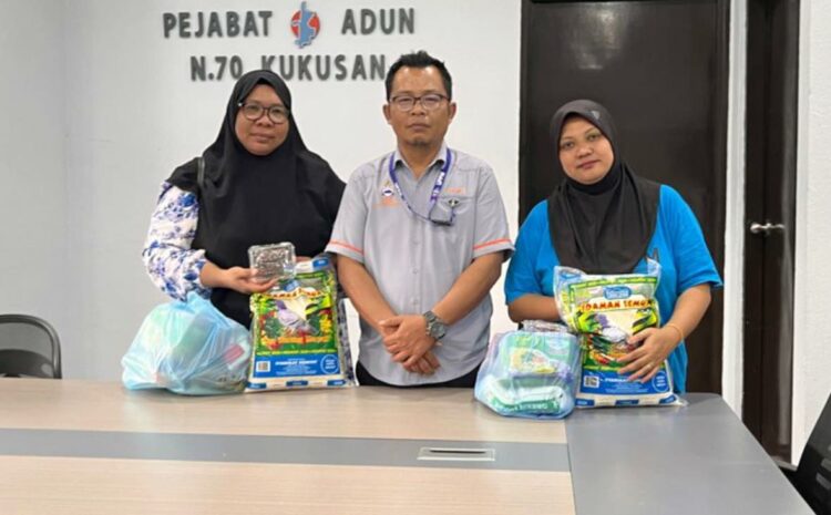 Sumbangan Bakul Makanan Dan Bantuan Yuran Persekolahan