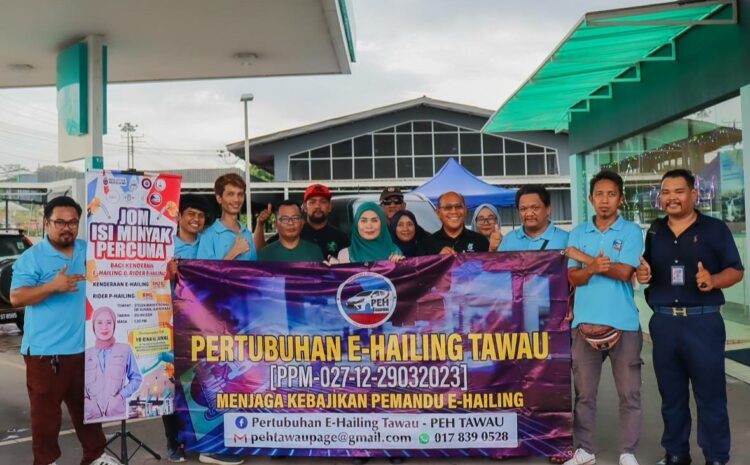  Program Jom Isi Minyak Percuma Kepada Pemandu E-hailing Dan R P-Hailing