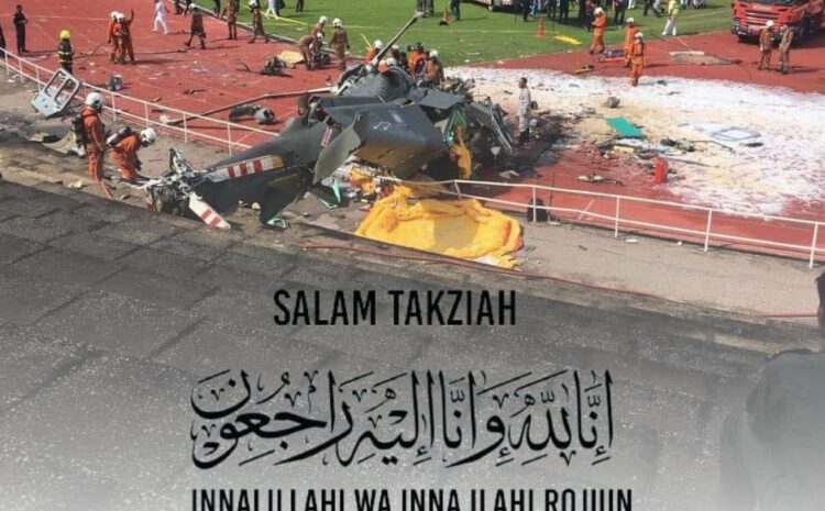 Salam Takziah Nahas Dua Helikopter TLDM