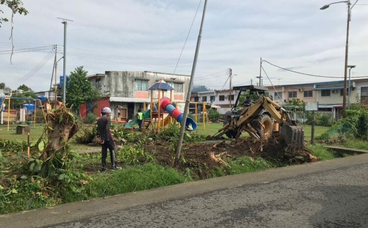  Proses Menaiktaraf Pagar Anti-Climb Di Taman Amber Park