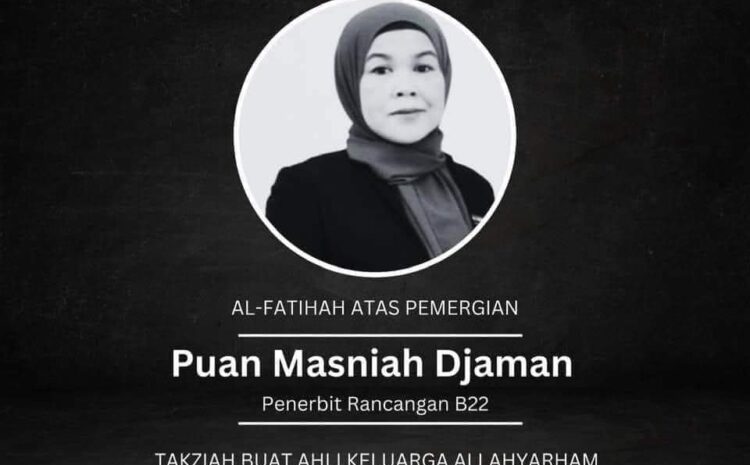  Salam Takziah Seluruh Keluarga Allahyarhamah Masniah Djaman atau Kak Mas