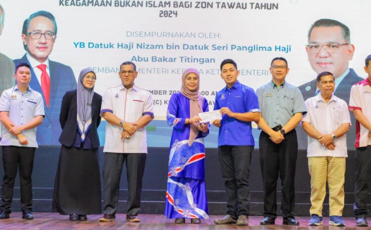  Majlis Penyerahan Bantuan Kewangan Kepada Sekolah Dan Badan Bukan Islam Bagi Zon Tawau 2024