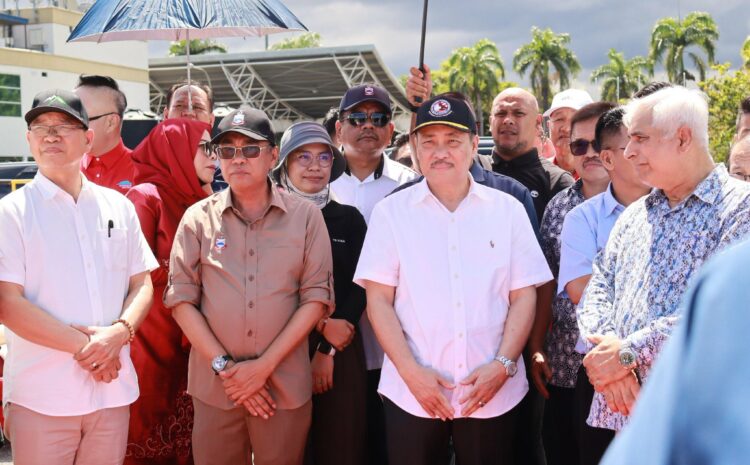 Ketibaan YAB Dato’ Seri Anwar bin Ibrahim di Lapangan Terbang Tawau