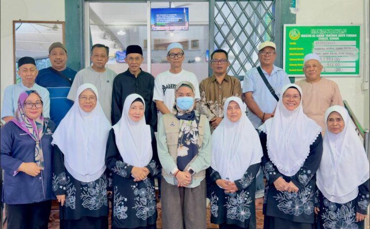 Turun Padang Terima Aduan Jemaah Di Masjid Al-Aman Kg Tanjung Batu