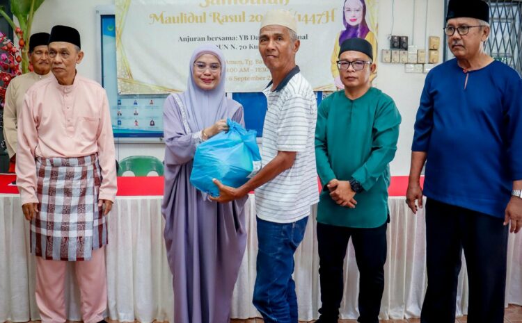 RM100 Ribu Rezeki Maulidur Rasul Untuk Masjid Al-Aman Tg Batu
