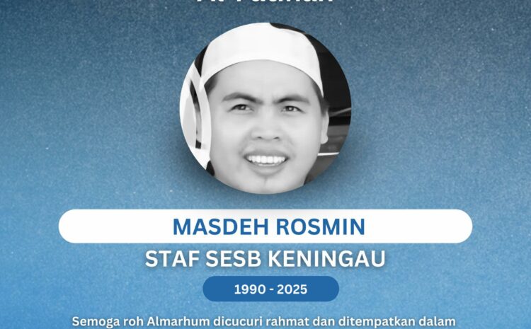  Takziah Kepada Keluarga Allahyarham Masdeh Rosmin