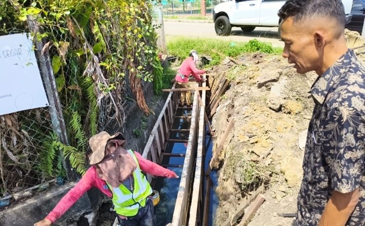  Tidak Sampai 2 Minggu, Aduan Banjir Taman Hill Top Terus Diambil Tindakan
