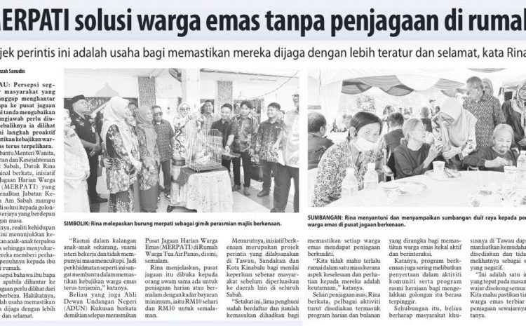  MERPATI solusi warga emas tanpa penjagaan di rumah