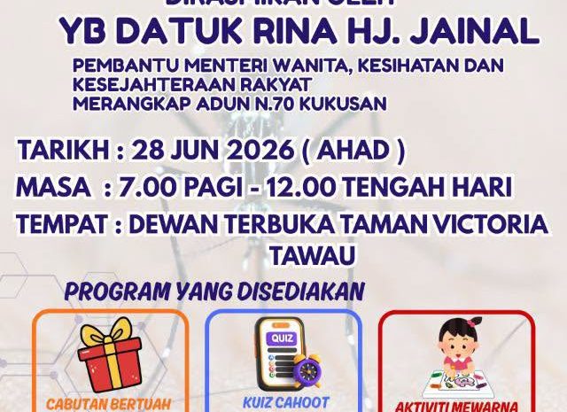  Denggi Tidak Memilih Mangsa. Kita Yang Pilih Untuk Mencegah