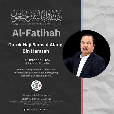  Menyantuni Hajja Kasma, Isteri Allahyarham Datuk Haji Samsul Alang
